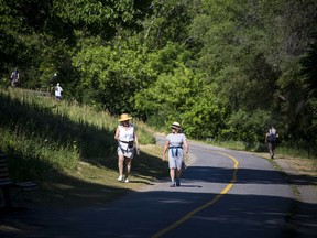File: Stretches of the Ottawa River pathways will be closed at various times until autumn 2023