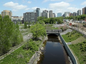 A section of LeBreton Flats near Pimisi Station, as it looked in 2019.