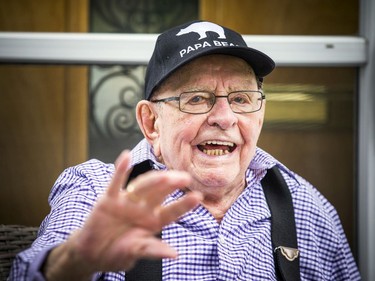 Ed Levesque turned 100 years old on Sunday.