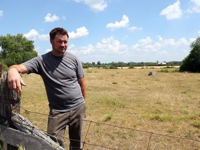 Wes Thom operates a cash crop and dairy farm near Almonte.