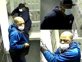 From OPS: "The Ottawa Police Service is seeking the public's assistance in identifying two men suspected of numerous parcel and mail thefts from residential buildings in the Centretown area."