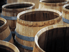 Wine and spirits have complicated mixtures of flavours and aromas that change with time, especially through aging in wood barrels, like these ones made of French oak timbers.