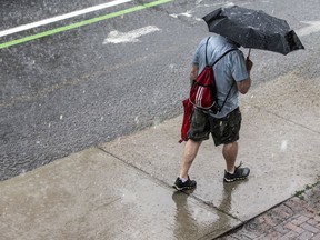 Ottawa was hit with a heavy downpour of rain in the downtown core after a tornado warning was issued, Sunday August 2. There is more rain in the forecast.