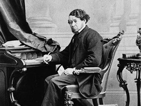 Father of Confederation
Thomas D'Arcy McGee in 1868. He was murdered on Sparks Street in Ottawa.