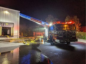Ottawa Fire Services responded to a working fire at 1695 Russell Rd just after 11 p.m. on August 15, 2020