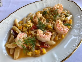 Shrimp cavatelli at Brassica.