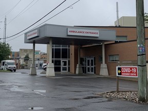 Almonte General Hospital in a photo taken on Saturday.