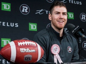 Ottawa Redblacks quarterback Nick Arbuckle