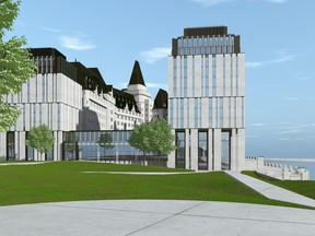 Larco Investments and Heritage Ottawa hammered out a compromise on the design of the Château Laurier addition, ending Heritage Ottawa's appeal to the Local Planning Appeal Tribunal.