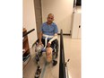 Friends of Const. Jason Bramham, pictured, are raising money to cover the cost of his prosthetic legs after a devastating illness resulted in multiple heart surgeries and double leg amputation.