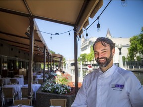 Chef Kenton Leier at 1 Elgin restaurant at the NAC.