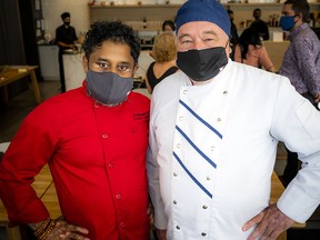 Food for Thought is a volunteer-based team, led by founder and director Sylvain de Margerie (right) and award-winning Chef Joe Thottungal of Ottawa's Coconut Lagoon and Thali restaurants.