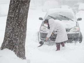 In the weather forecast: There will be snow.