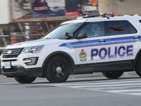 Ottawa police cruiser.