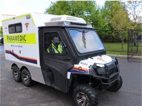 Ottawa Paramedic Services specialized UTV