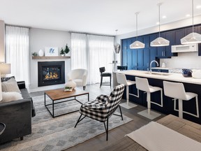 The Whitney is one of Claridge’s most popular townhomes. It ‘just kind of flows as you keep walking in,’ says digital marketing manager Rachel Kerr.