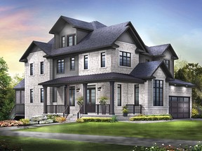 Rendering of the CHEO Dreamhome which will be at 571 Bridgeport Ave. in Manotick.