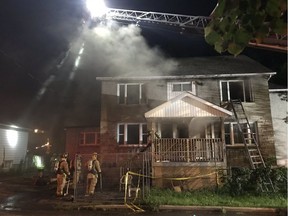 Ottawa Fire Services received a 911 call from a neighbour reporting smoke coming from the property at 256 St Denis in Vanier.
