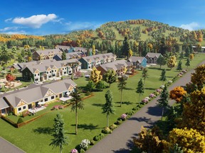 Nestled at the foot of Ski Vorlage, the new Wakefield Hills development is set for spring and summer 2021 occupancy.