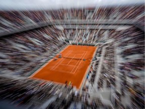 File photo/ All the players at the French Open starting next month will be housed in two designated hotels without exception to reduce the risks from coronavirus, tournament organiser Guy Forget said on September 7, 2020. Forget also announced that 11,500 spectators a day will be admitted instead of the 20,000 they were originally hoping to accommodate during the September 27-October 11 tournament.