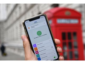 They're even using it across the pond: The British government recently launched its smartphone app to help track the coronavirus in England and Wales.