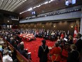 Gov.-Gen. Julie Payette delivers the 2019 throne speech on Dec. 5, 2019. Things will look a little different this year.