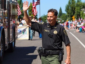 Sheriff Mike Reese in an undated photo posted to Twitter on July, 20, 2019.