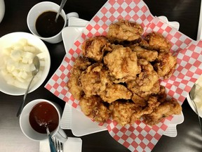 Korean fried chicken at Kitchen Maroo