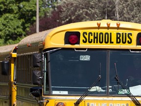 File: A school bus in Ottawa.