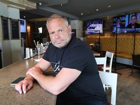 OTTAWA - Andre Schad, owner of Jasper's restaurant, poses for a photo in Ottawa Wednesday Sept 30, 2020.