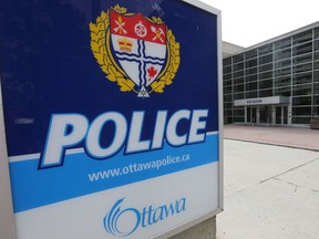 Ottawa Police Service headquarters on Elgin Street.