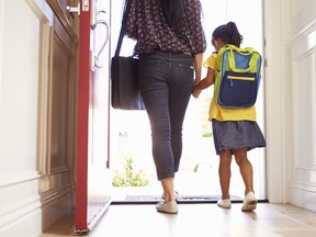 Thirty-two out of 81 surveyed Canadian physicians, physician assistants, and medical residents said they will 'probably' send their kids back to school worry about their children's safety.