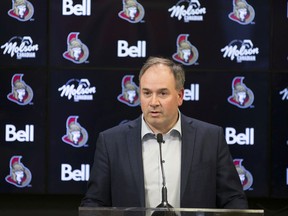 Ottawa Senators general manager Pierre Dorion.