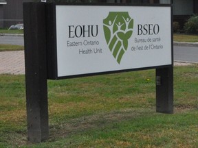 The Eastern Ontario Health Unit.