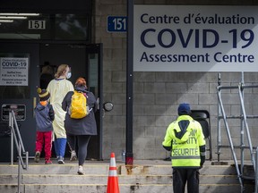 The COVID-19 Assessment Centre at Brewer Park Arena was open Sunday, October 4, 2020.