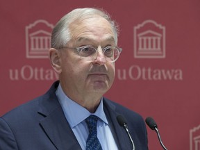 Jacques Frémont, President and Vice-Chancellor of the University of Ottawa.