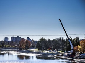 Sections of the Queen Elizabeth Driveway and Colonel By Drive are temporarily closed to motorists Tuesday from 7 a.m. to 3 p.m. for installation of Rideau Canal skateway concessions.