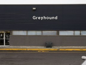 OTTAWA, ONT., JAN 9, 2013--Greyhound Bus Station.