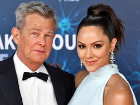 Actress and singer Katharine McPhee and husband David Foster are expecting their first child.