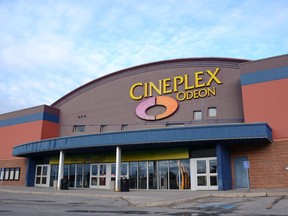 The Cineplex movie theatre.