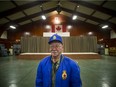 Ivan Wyman, immediate past president of the Greely Legion, Sunday, October 25, 2020.