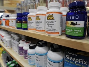 Melatonin on the shelves at Optimum Health in Edmonton, Ab on Thursday, June 13, 2012.