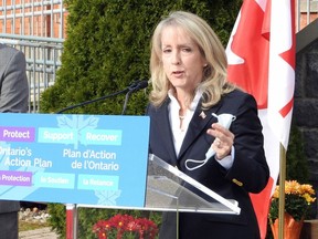 Merrilee Fullerton, Ontario's minister of long-term care.