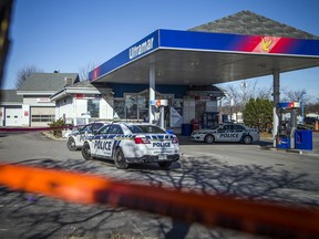 Gatineau Police investigate a suspicious death at the Ultramar on boulevard La Vérendrye West.