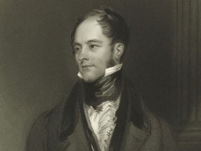 Henry Goulburn (name is spelled as he himself spelled it) by artist William Pickersgill, circa 1830.