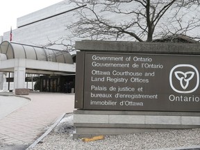The Ottawa courthouse: Many in-person visits can be replaced with Zoom sessions, but that's not the full answer either.