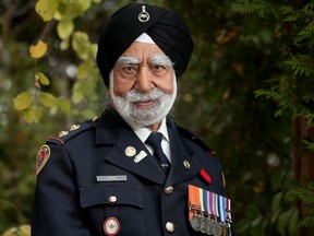 Gurbachan Singh Bedi, 103, came to Canada at age 70, promptly got a job as a commissionaire and worked for another 20 years. The Second World War veteran recently received an award for volunteer work and community service from the City of Ottawa.
