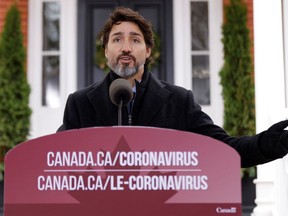 At his early daily press conferences outside Rideau Cottage, Prime Minister Justin Trudeau was able to show authenticity and empathy.