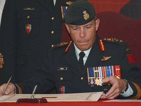 Major General Dany Fortin was named to head the federal government's vaccine distribution efforts Friday.