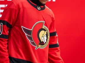 The authentic adidas reverse retro Senators jersey